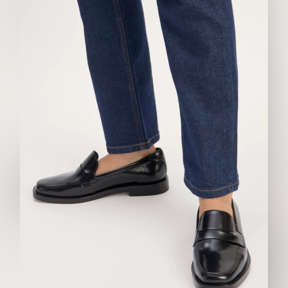 BRAND NEW EVERLANE Penny Loafer BLACK Size 10